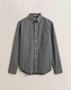 GANT РИЗА С ДЪЛЪГ РЪКАВ REG GMNT DYED TWILL SHIRT