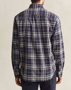 GANT РИЗА С ДЪЛЪГ РЪКАВ REG POPLIN CHECK SHIRT