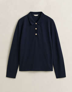 GANT БЛУЗА С ДЪЛЪГ РЪКАВ REG LS POLO PIQUE