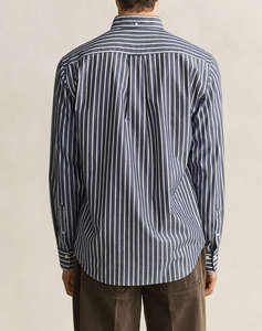 GANT РИЗА С ДЪЛЪГ РЪКАВ REG POPLIN STRIPE SHIRT