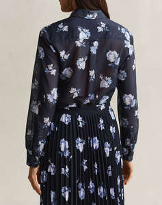 GANT РИЗА С ДЪЛЪГ РЪКАВ REG FLORAL PRINT CTN SILK LS SHIRT