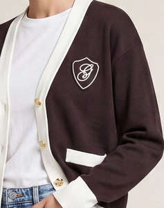GANT ЖИЛЕТКА ПЛЕТЕНА GANT VARSITY CARDIGAN