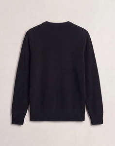 GANT ПУЛОВЕР С ДЪЛЪГ РЪКАВ MICRO TEXTURED COTTON C-NECK