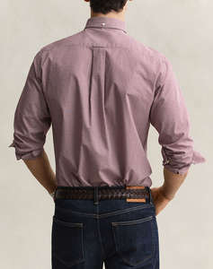 GANT РИЗА С ДЪЛЪГ РЪКАВ REG CLASSIC POPLIN GINGHAM SHIRT