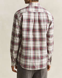 GANT РИЗА С ДЪЛЪГ РЪКАВ REG POPLIN CHECK SHIRT