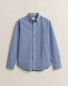 GANT РИЗА С ДЪЛЪГ РЪКАВ REG CLASSIC POPLIN GINGHAM SHIRT