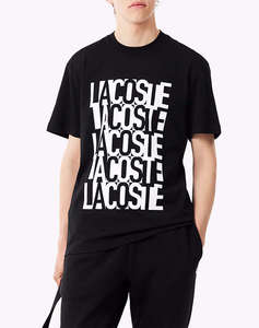 LACOSTE БЛУЗА С КЪС РЪКАВ TEE-SHIRT & TURTLE NECK SHIRT