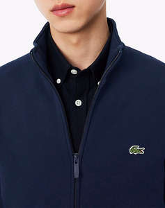 LACOSTE ЖИЛЕТКА СУИТШЪРТ С ДЪЛЪГ РЪКАВ SWEATSHIRTS