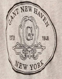 GANT СУИТШЪРТ С ДЪЛЪГ РЪКАВ GRAPHIC C-NECK SWEAT