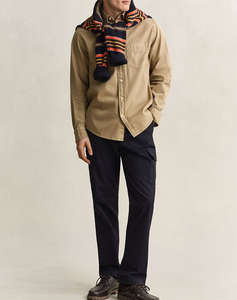 GANT РИЗА С ДЪЛЪГ РЪКАВ REG GMNT DYED TWILL SHIRT