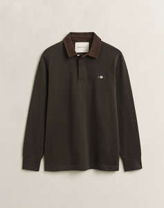 GANT БЛУЗА С ДЪЛЪГ РЪКАВ CORD COLLAR RUGGER