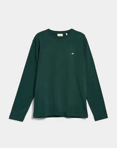 GANT БЛУЗА С ДЪЛЪГ РЪКАВ REG SHIELD LS T-SHIRT