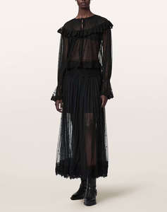 ALL SAINTS TRIXIE LACE TOP