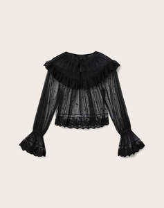 ALL SAINTS TRIXIE LACE TOP