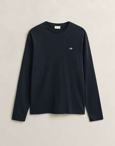 GANT БЛУЗА С ДЪЛЪГ РЪКАВ REG SHIELD LS T-SHIRT