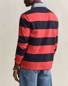 GANT БЛУЗА С ДЪЛЪГ РЪКАВ REG CHAMBRAY STRIPE HEAVY RUGGER