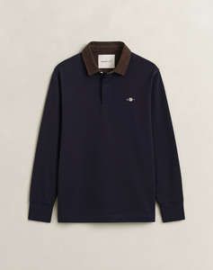 GANT БЛУЗА С ДЪЛЪГ РЪКАВ CORD COLLAR RUGGER