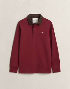 GANT БЛУЗА С ДЪЛЪГ РЪКАВ CORD COLLAR RUGGER