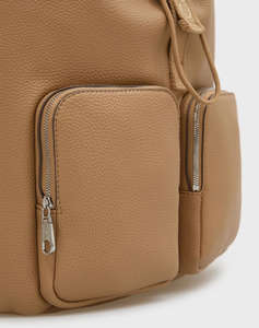 CALVIN KLEIN JEANS WEBBING STRAP FLAP Bï»¿ACKPACK