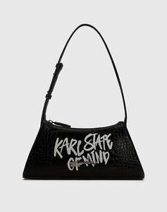 KARL LAGERFELD JEANS KLJ LOGO SM SHOULDER BAG QUOTE