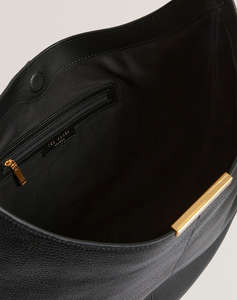 TED BAKER AMMILIA Bar Detail Slouchy Hobo Bag