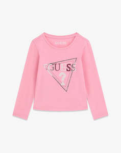 GUESS LS T-SHIRT БЛУЗА ЗА ДЕЦА GIRL