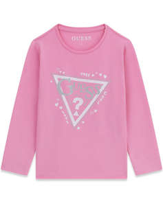 GUESS LS T-SHIRT_LOGO БЛУЗА ЗА ДЕЦА GIRL