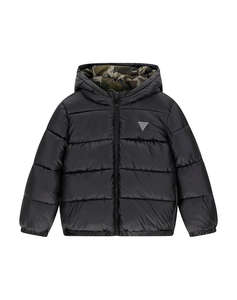 GUESS POLYESTER HOODED LS PUFFER JAC ЯКЕ ЗА ДЕЦА BOY