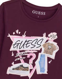 GUESS LS T-SHIRT БЛУЗА ЗА ДЕЦА GIRL