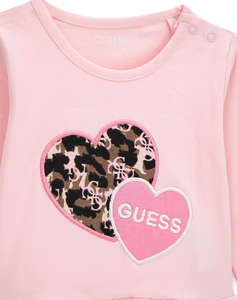 GUESS SET LS T-SHIRT+LEGGINGS КОМПЛЕКТ ЗА ДЕЦА GIRL