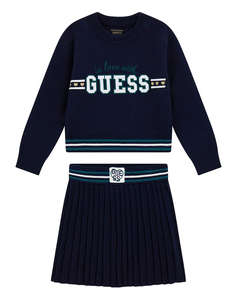 GUESS SET: LS SWEATER + SWEATER PLEA КОМПЛЕКТ ЗА ДЕЦА GIRL