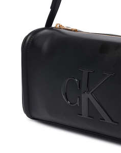 CALVIN KLEIN JEANS BOLD CK SLOUCHY SHOULDER BAG