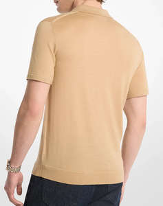 MICHAEL KORS CORE MERINO SS POLO- EMB
