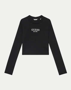 GUESS STRETCH RIB LS T-SHIRT БЛУЗА ЗА ДЕЦА GIRL