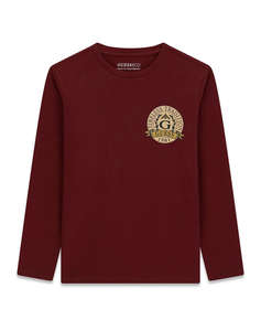GUESS LS T-SHIRT_LOGO БЛУЗА ЗА ДЕЦА BOY