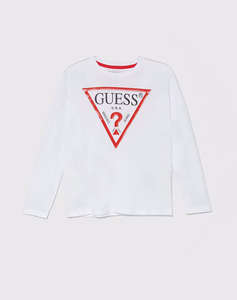 GUESS LS T-SHIRT_CORE БЛУЗА ЗА ДЕЦА BOY