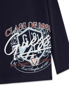 GUESS LS T-SHIRT_LOGO БЛУЗА ЗА ДЕЦА BOY