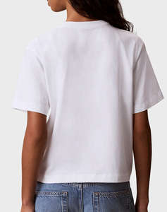 CALVIN KLEIN JEANS SS BOXY LEFT CHEST MONOLOGO TEE