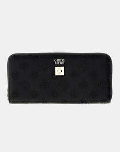 GUESS ELLA LOGO SLG LRG ZIP AROUND АКСЕСОАР ЗА ЖЕНИ