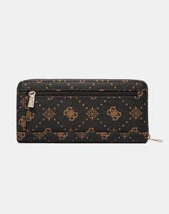 GUESS EMELIE LOGO SLG LRG ZIP AROUND АКСЕСОАР ЗА ЖЕНИ