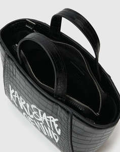 KARL LAGERFELD JEANS KLJ LOGO MINI TOTE QUOTE