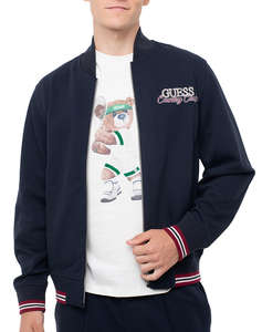 GUESS LS ZIPPER DETAILED SWEAT JACKE СУИТШЪРТ ЗА МЪЖЕ
