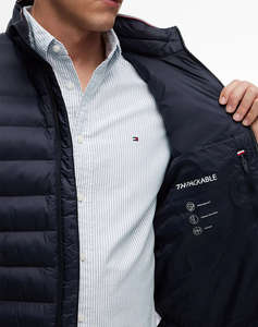 TOMMY HILFIGER CORE PACKABLE RECYCLED VEST