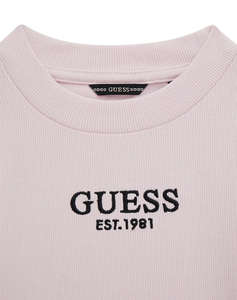 GUESS STRETCH RIB LS T-SHIRT БЛУЗА ЗА ДЕЦА GIRL