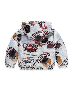 GUESS POLYESTER HOODED LS PUFFER JAC ЯКЕ ЗА ДЕЦА BOY