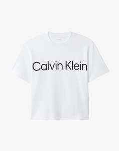 CALVIN KLEIN JEANS A-SS Boxy Logo Graphic Tee