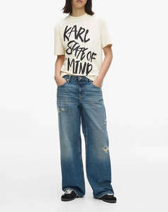 KARL LAGERFELD KLJ REG KARLISM TEE