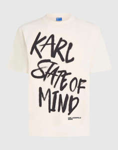 KARL LAGERFELD KLJ REG KARLISM TEE