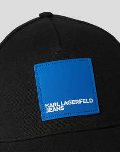 KARL LAGERFELD JEANS KLJ BOX LOGO CAP
