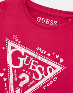 GUESS LS T-SHIRT_LOGO БЛУЗА ЗА ДЕЦА GIRL